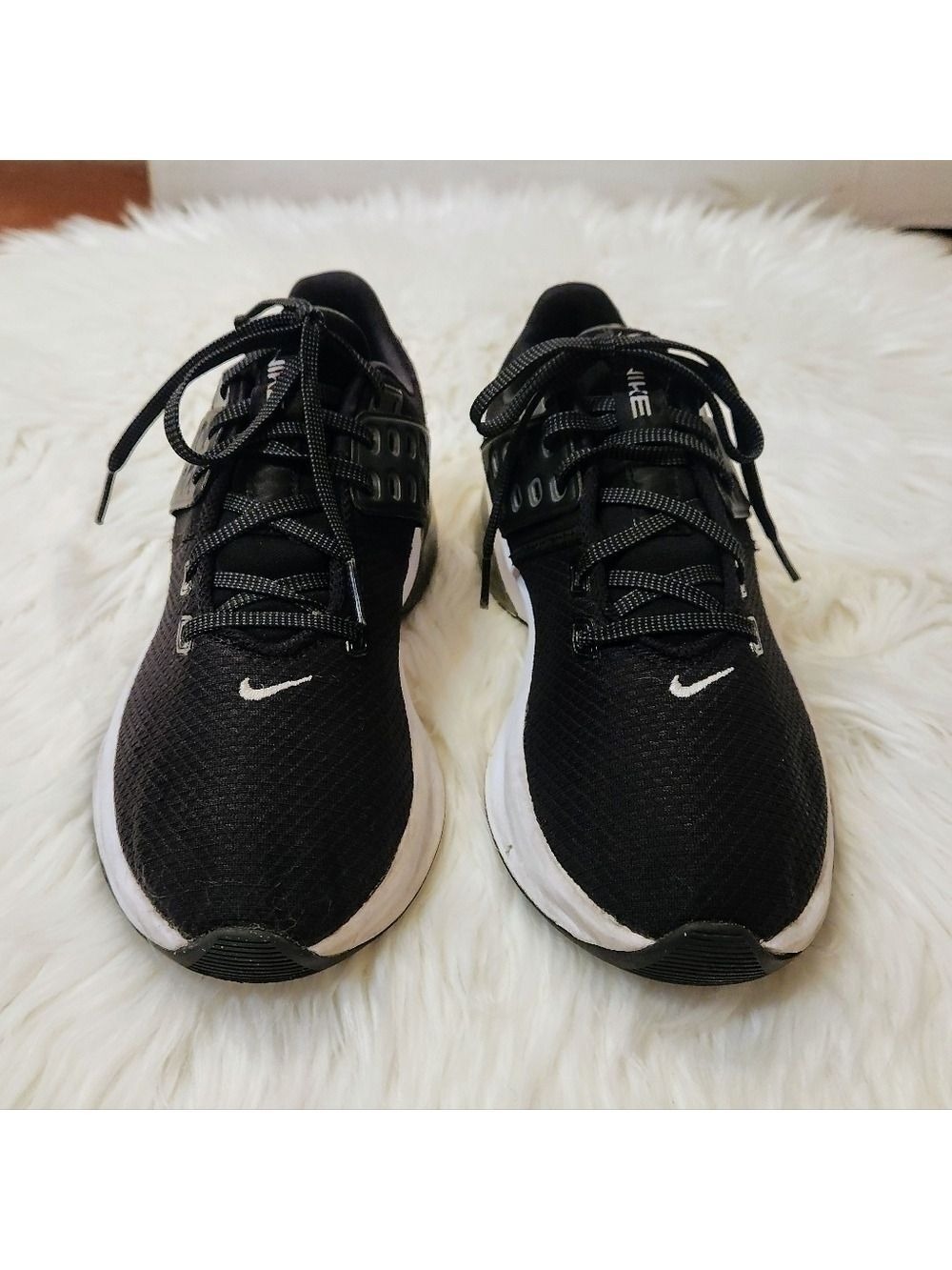 Nike Air Max Bella Black Fabric Training Sneakers Size 8 - Picture 5 of 10